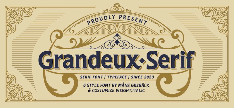 Grandeux Serif