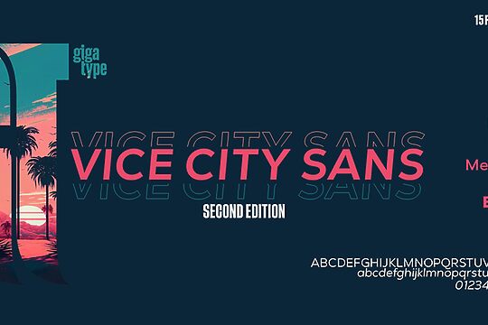 GT Vice City Sans