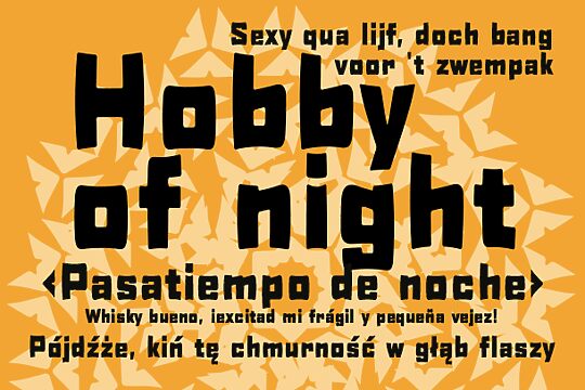 Hobby of night