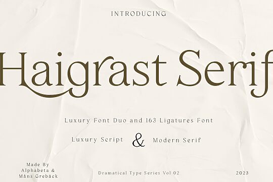 Haigrast Serif