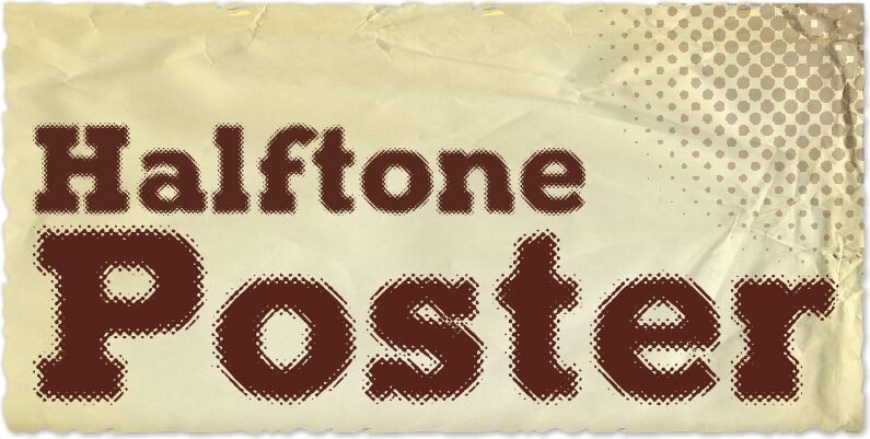 Halftone Poster