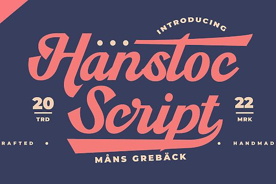 Hanstoc Script