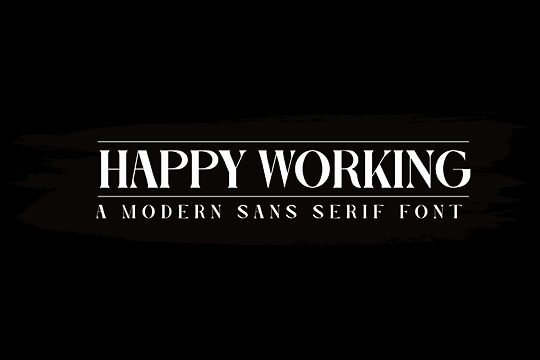 Happy Working