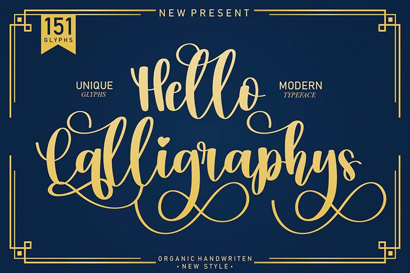 Hello Calligraphys