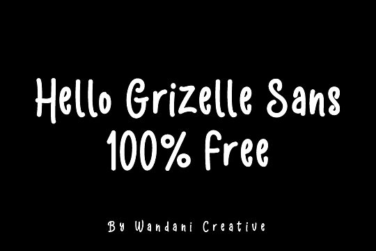 Hello Grizelle Sans