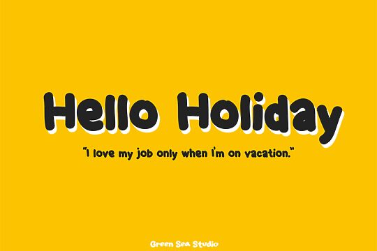 Hello Holiday