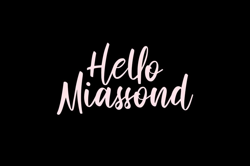 Hello Miassond