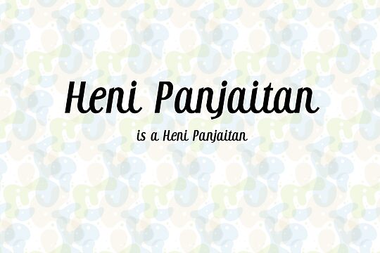 Heni Panjaitan