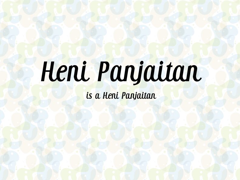 Heni Panjaitan