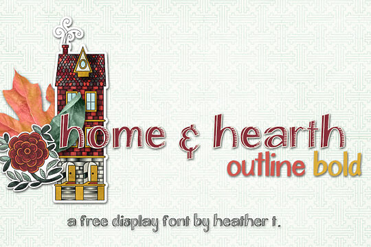 Home & Hearth Outline Bold