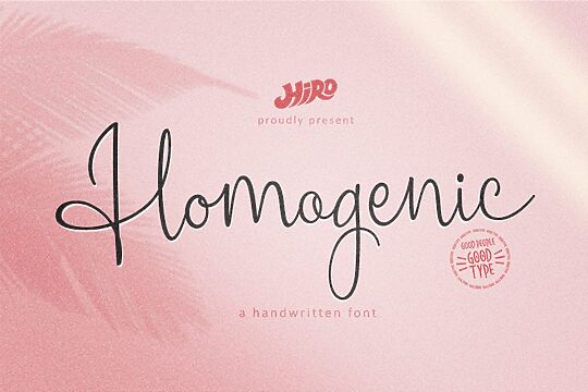 Homogenic