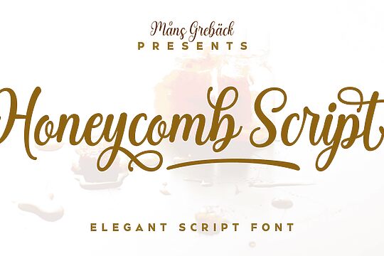 Honeycomb Script