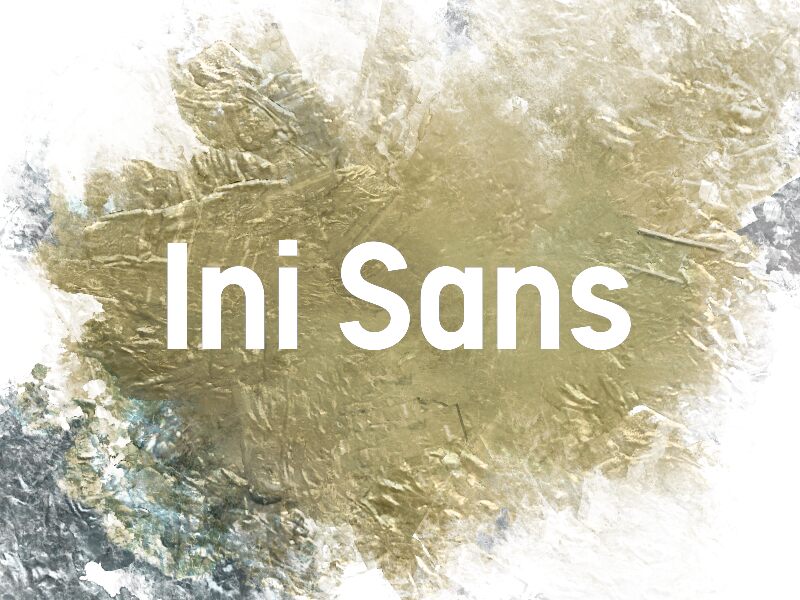 i Ini Sans