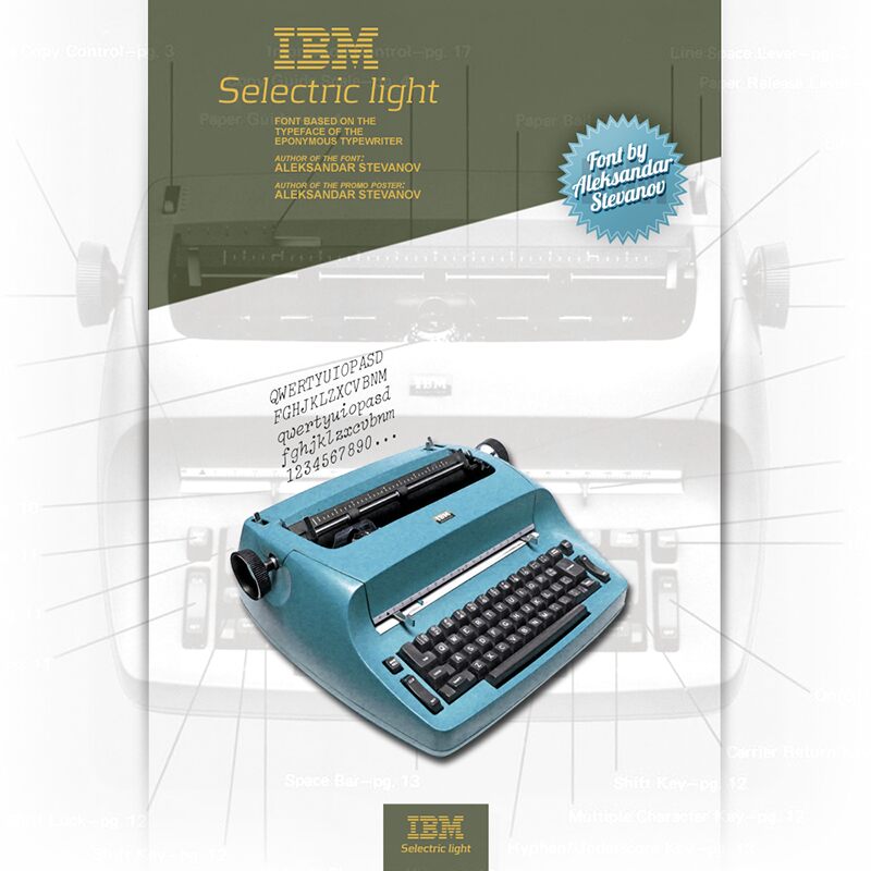 IBM Selectric Light