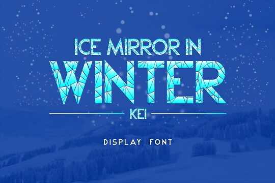 Ice Mirror in Winter Kei