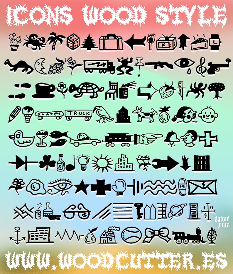 Icons Woodcutter Style