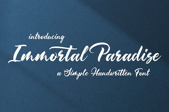 Immortal Paradise