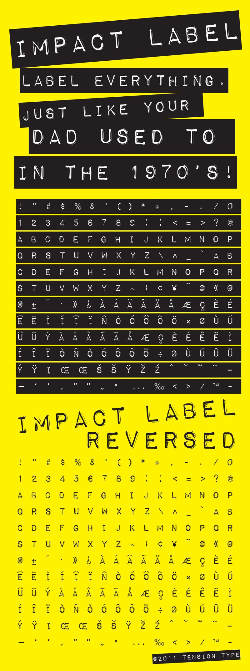 Impact Label