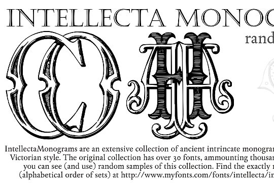 Intellecta Monograms Random Samples Five