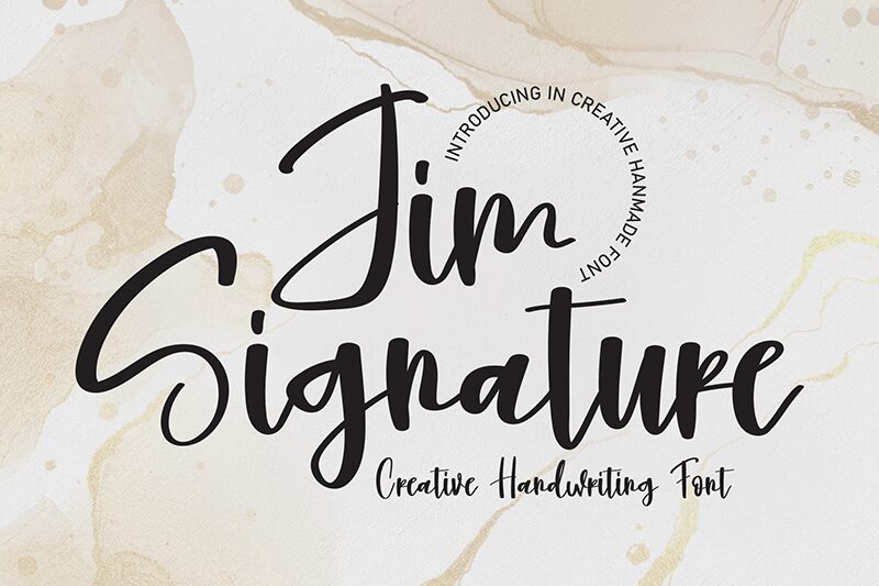 Jim Signature