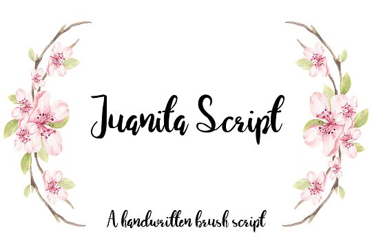 Juanita Brush Script