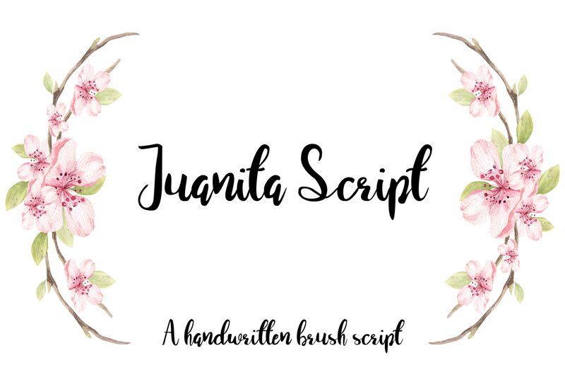 Juanita Brush Script