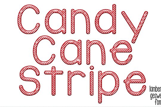 KG Candy Cane Stripe