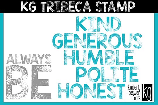 KG Tribeca Stamp