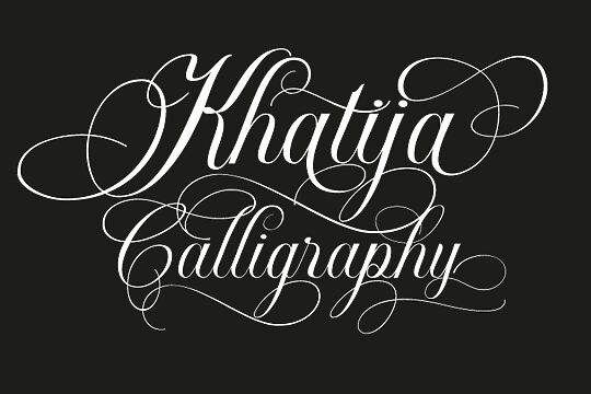 Khatija Calligraphy