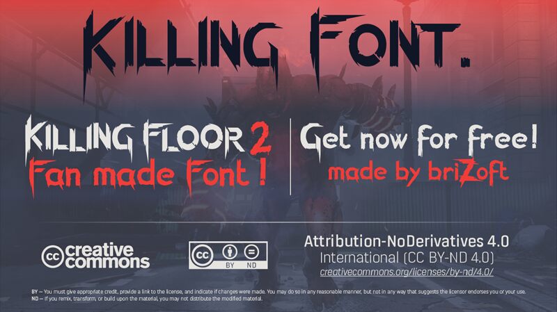 Killing Font