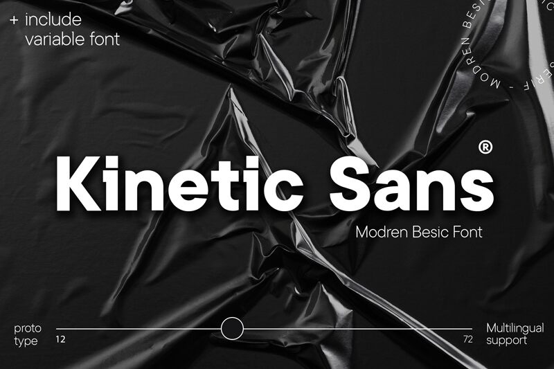 Kinetic Sans