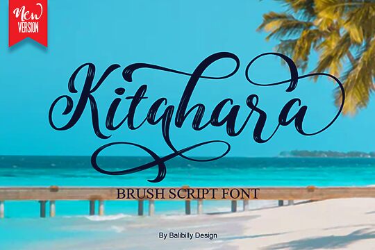 Kitahara Brush Script