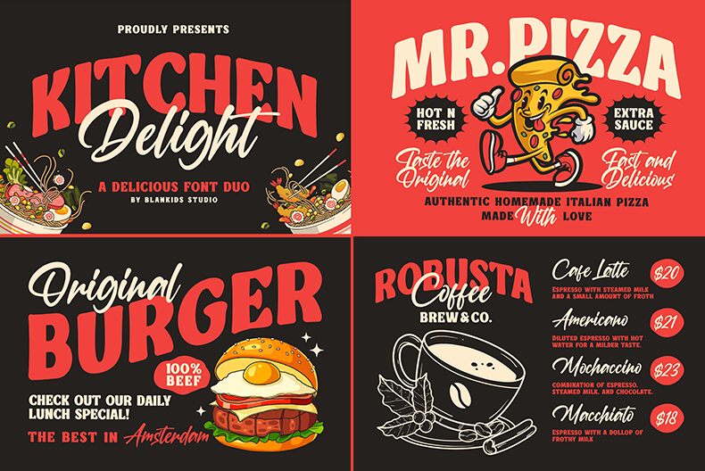 Kitchen Delight Serif