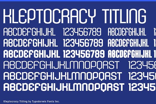 Kleptocracy Titling