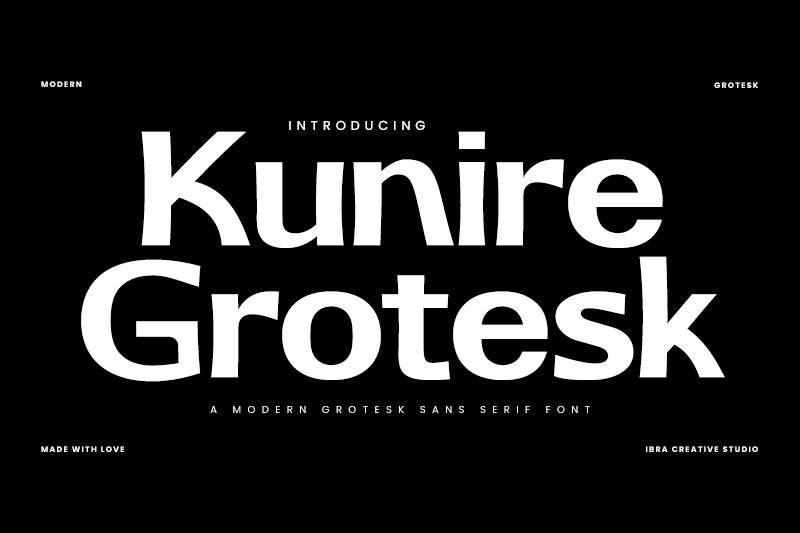 Kunire Grotesk