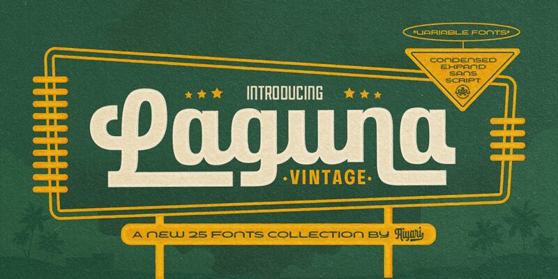 Laguna Vintage Script