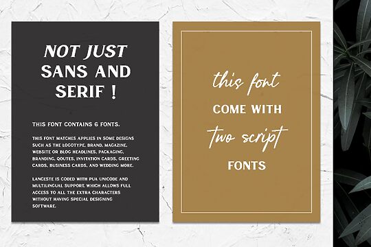 Lancaste Sans