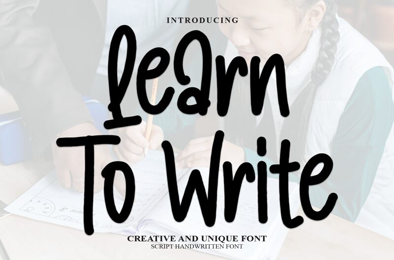 Learn To Write