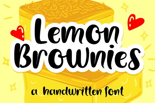 Lemon Brownies