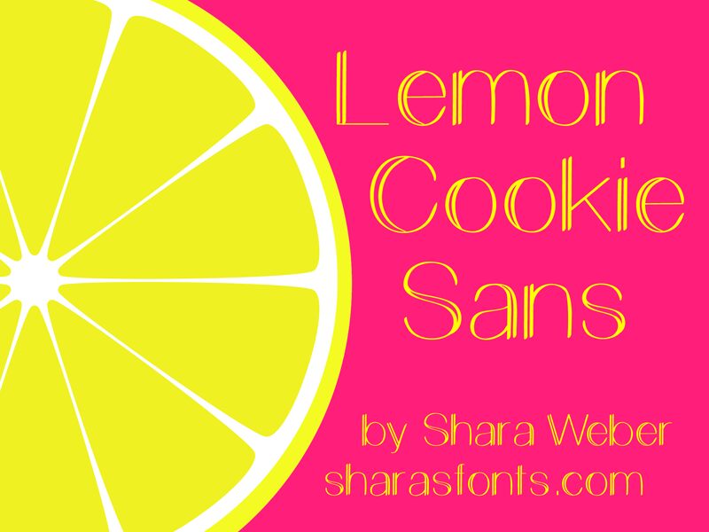 Lemon Cookie Sans