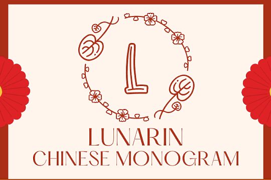 Lunarin Chinese Monogram