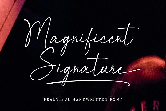 Magnificent Signature