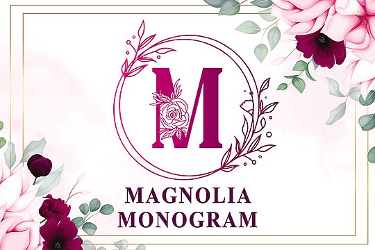 Magnolia Monogram