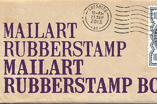 Mailart Rubberstamp