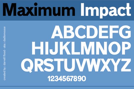 Maximum Impact