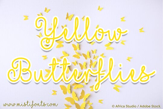 Mf Yellow Butterflies