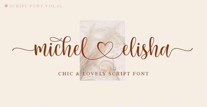 Michelelisha Calligraphy Font | FontPicks - download free fonts