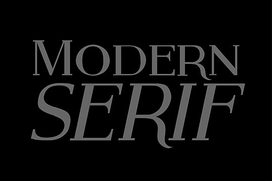 Modern Serif
