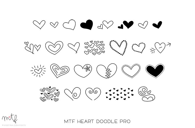 MTF Heart Doodle