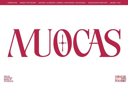 Muocas Display Serif
